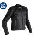 Giacca pelle moto RST Sabre airbag nera