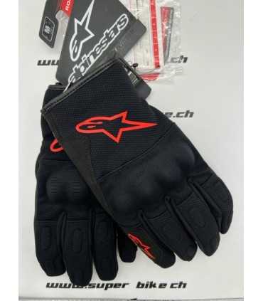 Gants Alpinestars S-Max noir rouge