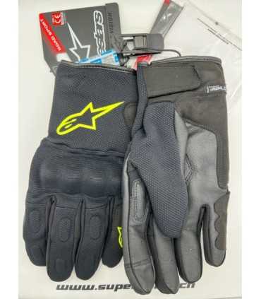 Alpinestars S-Max black yellow gloves