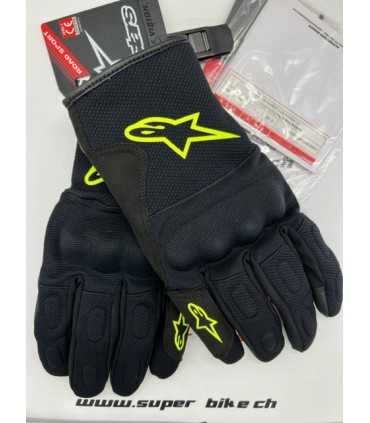 Alpinestars S-Max black yellow gloves