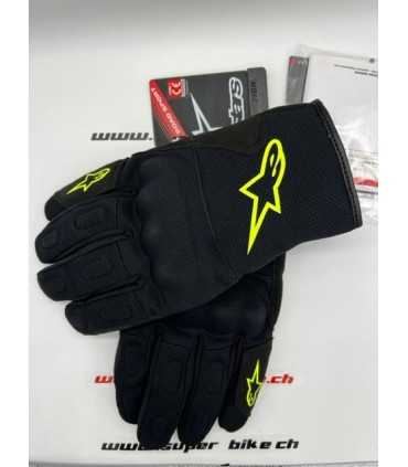 Gants Alpinestars S-Max noir jaune