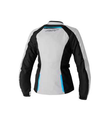 Veste femme moto RST Ava gris bleu