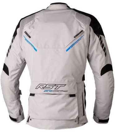 Giacca moto RST Pro series Commander grigio blu