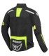 Sommer motorrad jacket Berik Speed air gelb