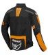 Giacca moto estiva Berik Speed air arancio