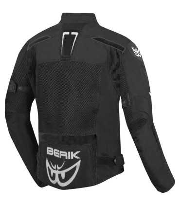 Sommer motorrad jacket Berik Speed air schwarz