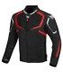 Sommer motorrad jacket Berik Speed air schwarz rot