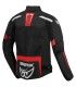 Berik Speed air summer jacket black red