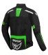 Sommer motorrad jacket Berik Speed air grun