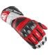 Gants moto racing Berik Pista 2.0 blanc rouge