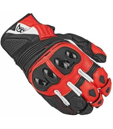 Gants en cuir Berik Sprint 2.0 rouge fluo