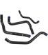 Samco HON-89-BLK Honda CB 500 F (2013-2019) RADIATOR HOSE KITS