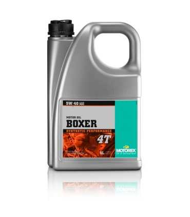 Motorex Boxer 4T Motor Oil - 5W40 4 Litres