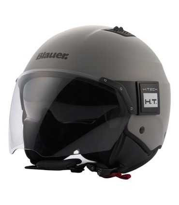 Casque jet Blauer Bet gris matt