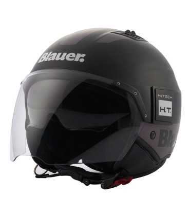 Casco jet Blauer Bet HT nero antracite