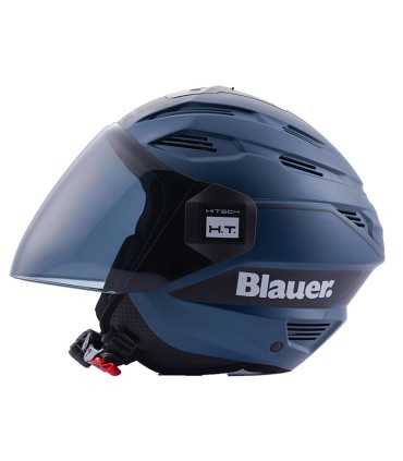 Casco jet Blauer Brat blu