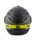 Casco jet Blauer Brat nero opaco giallo