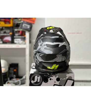 Cross helmet Just-1 J39 Kinetic Camo grey