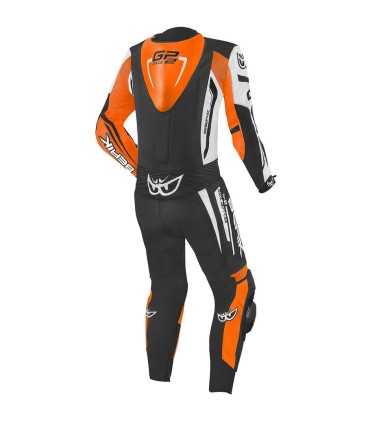 Berik Monza 2 orange leather suit