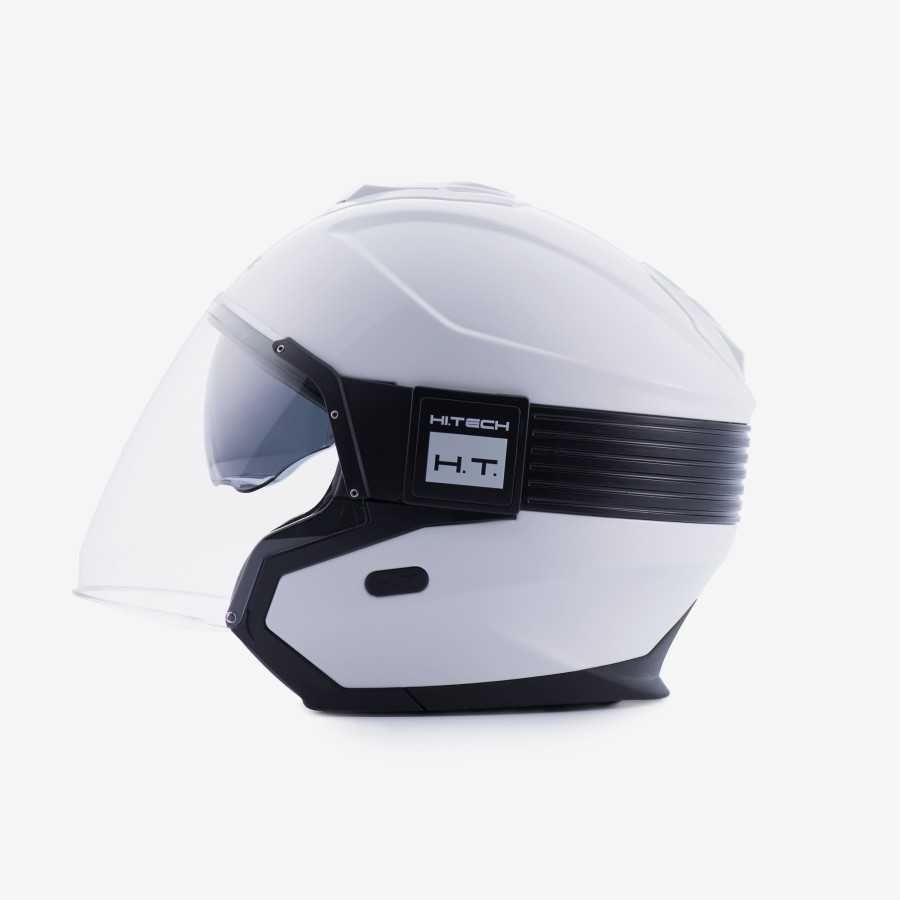 Blauer Hacker BTR white Helmet