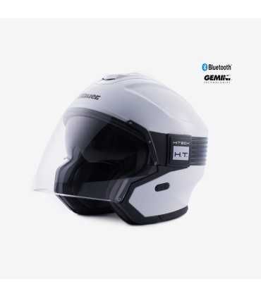 Casco Blauer Hacker BTR bianco