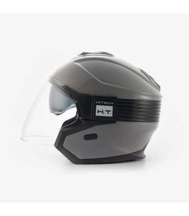 Casco Blauer Hacker BTR grigio