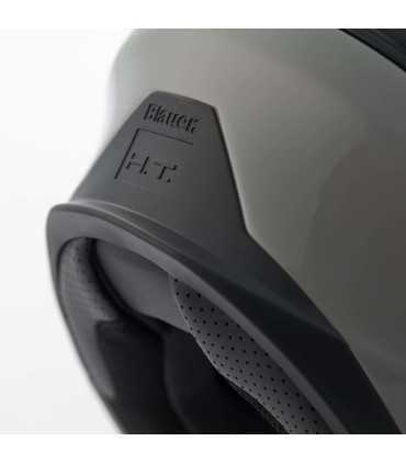 Casco Blauer Hacker BTR grigio