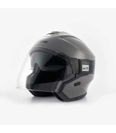 Casco Blauer Hacker BTR grigio