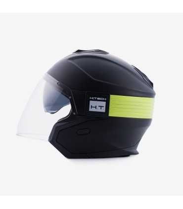 Casco Blauer Hacker BTR nero giallo