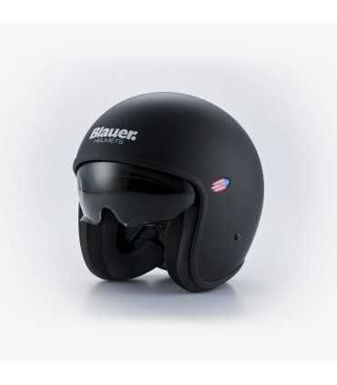 Casco jet Blauer Pilot 1.1 nero opaco