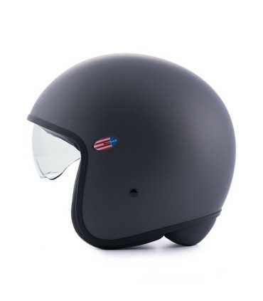 Casco jet Blauer Pilot 1.1 titanio opaco