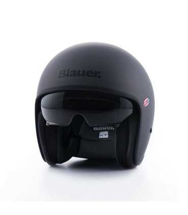 Helm jet Blauer Pilot 1.1 titan matt