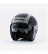 Casco jet Blauer Pilot 1.1 G Graphic nero verde opaco