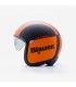 Helm jet Blauer Pilot 1.1 G Graphic schwarz orange matt