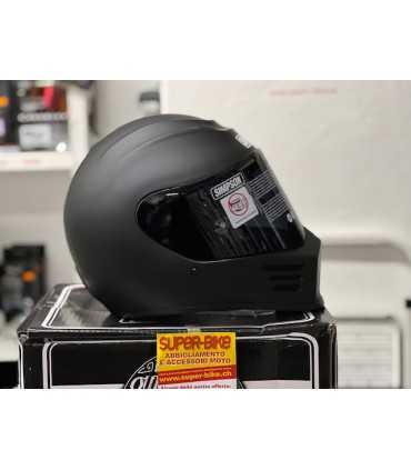 Casco integrale moto Simpson Speed nero opaco