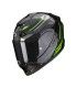 Casco integrale Scorpion Exo 1400 Carbon Air Evo Kydra verde