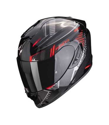 Casco Scorpion Exo 1400 Evo air Shell rosso