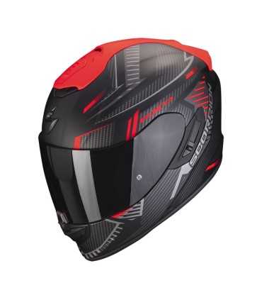 Casco Scorpion Exo 1400 Evo air Shell opaco rosso