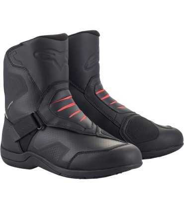 Bottes touring Alpinestars Ridge noir rouge