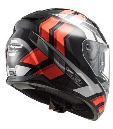 Casco LS2 FF320 Stream Evo Loop arancio