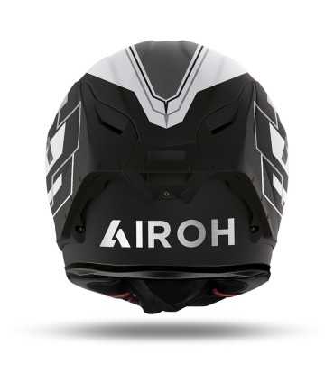 Casco Airoh Gp 550 S Challenge nero opaco bianco