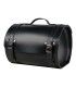 LEDRIE MOTORCYCLE SUITCASE BLACK LEATHER 32 LITER