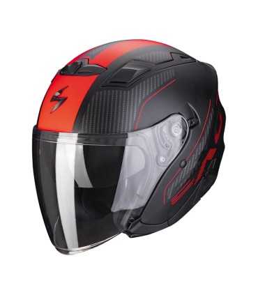 Casco jet Scorpion Exo-230 Condor rosso