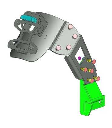 Access design License palte Honda CB 650 F (2014-19)