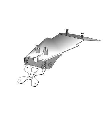 Access design License palte Triumph Bonneville 900 T100 (2017-21)