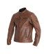 Motorrad lederjacke John Doe Storm braun