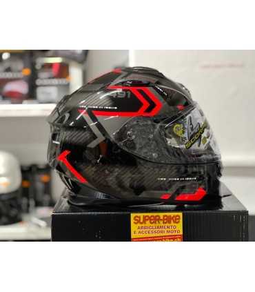 Casco Scorpion Exo 491 Spin nero rosso