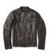 ROLAND SANDS LINDEN 74 motorrad lederjacke braun