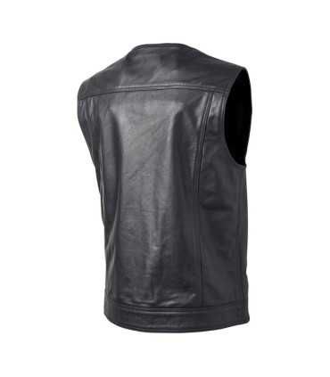 Gilet in pelle moto ROLAND SANDS LEWIS 74