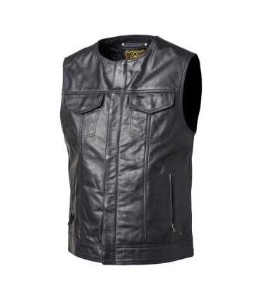 Gilet in pelle moto ROLAND SANDS LEWIS 74